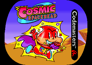 Заставка игры Cosmic Spacehead